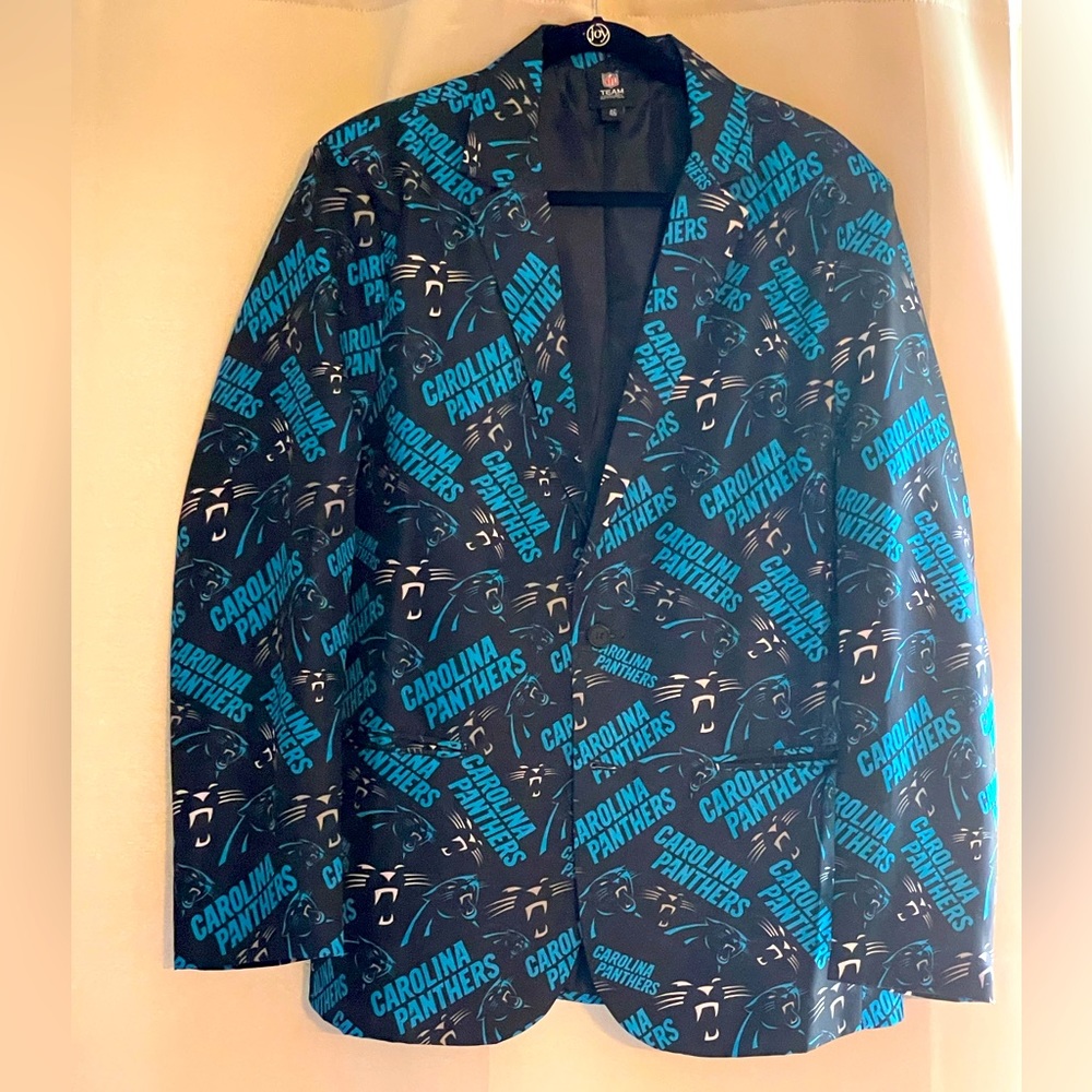 Men’s Carolina Panthers NFL Team Apparel Blazer